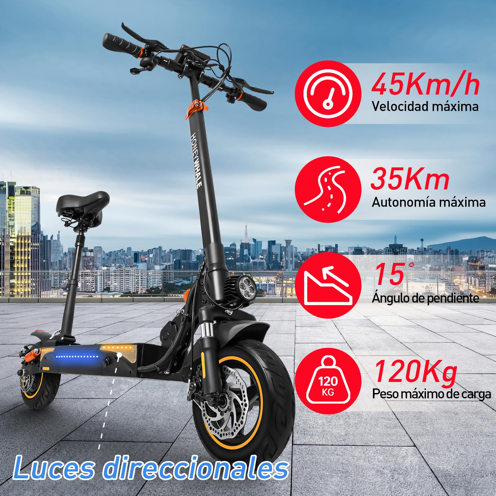 Patines En Linea Adulto Honey Whale M5 Pro Patín Para Adultos Con