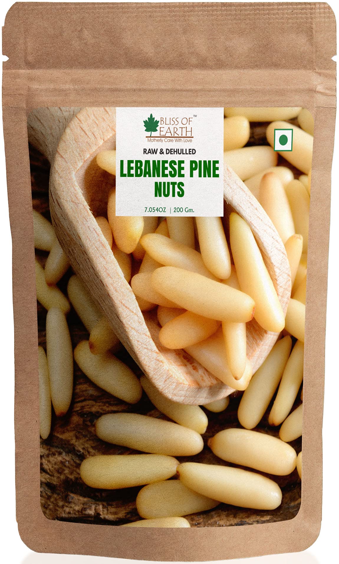 Sponsored Ad β Bliss Of Earth 200Gm Lebanese Pine Nuts Without Shell (Chilgoza) Raw & Dehulled, Good For Heart And Energy Booster.