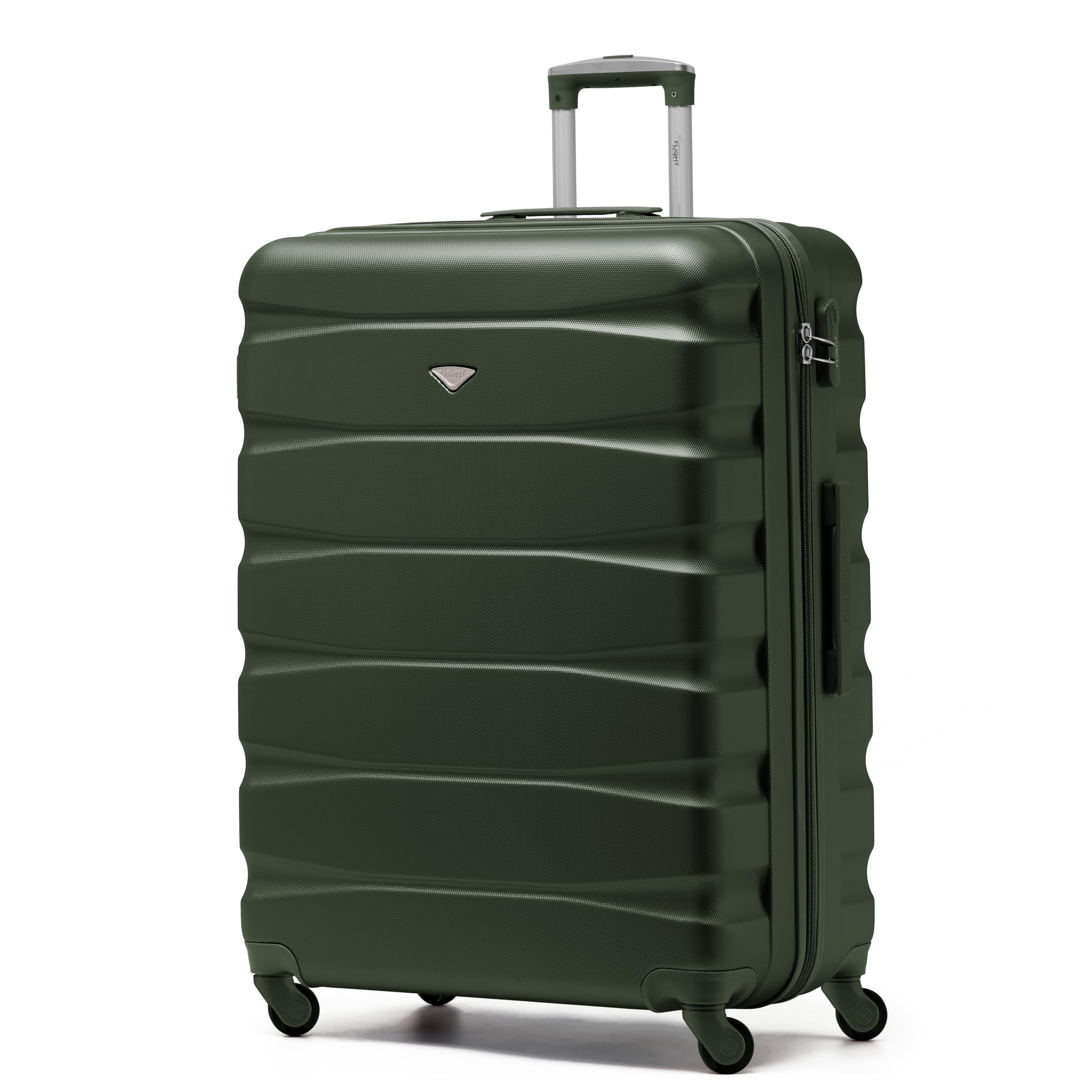 Flight Knight Lightweight 4 Wheel ABS Hard Case Medium Suitcase Approved for Over 100 Airlines Including easyJet, British Airways, Ryanair, Jet2, Emirates & Many More - Check-in Medium Size 25" — view 39