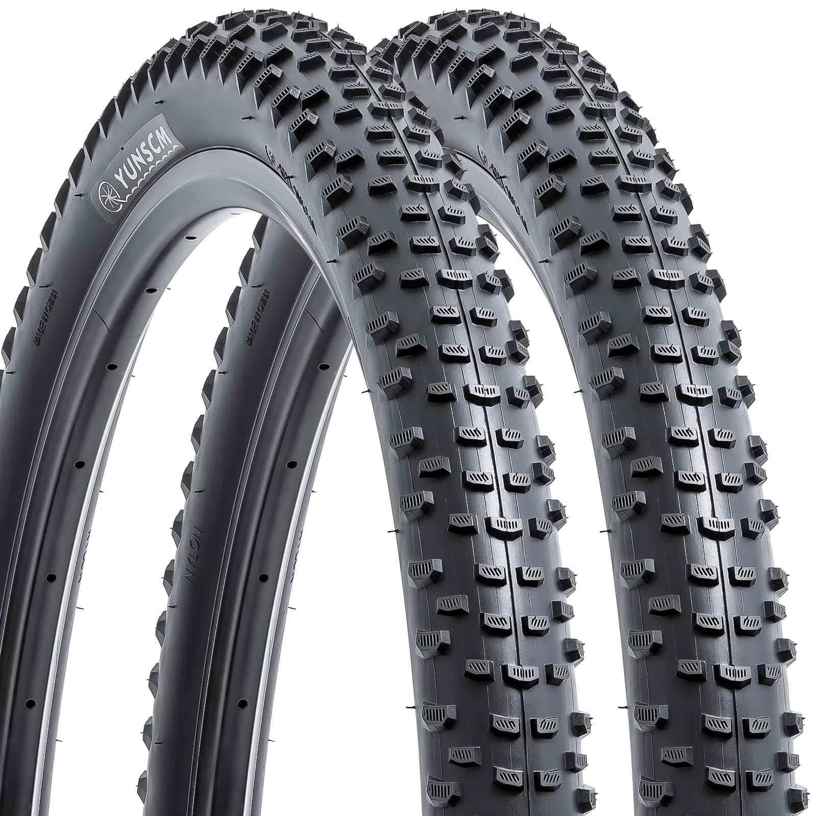 mtb reifen 650b YunSCM 2Pcs Leichtlauf 27.5x2.10 60TPI Nylon Pannenschutz Fahrradreifen 54-584 27.5 Zoll Mantel 27.5 x 2.10 27.5x2.125 Kompatibel Offroad-Profil Gelände Faltreifen Sport & Freizeit Width_Narrow Packages:Pack of 10 Roeckl Sports Reithandschuh Warwick