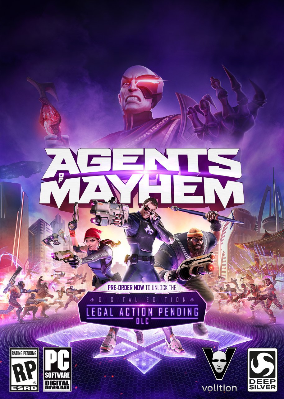 Agents of Mayhem PC Code Steam Clé Sans Attente