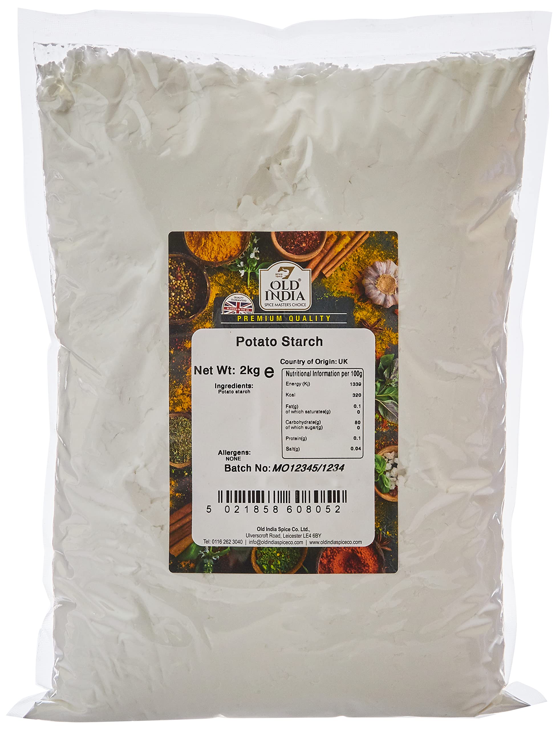 Old India Potato Starch 2kg
