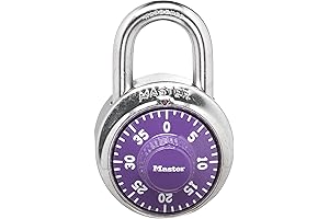 Master Lock Purple Combination Locker Lock
