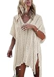 Beach Swimsuit for Women Sleeve Coverups Bikini Cover Up Net