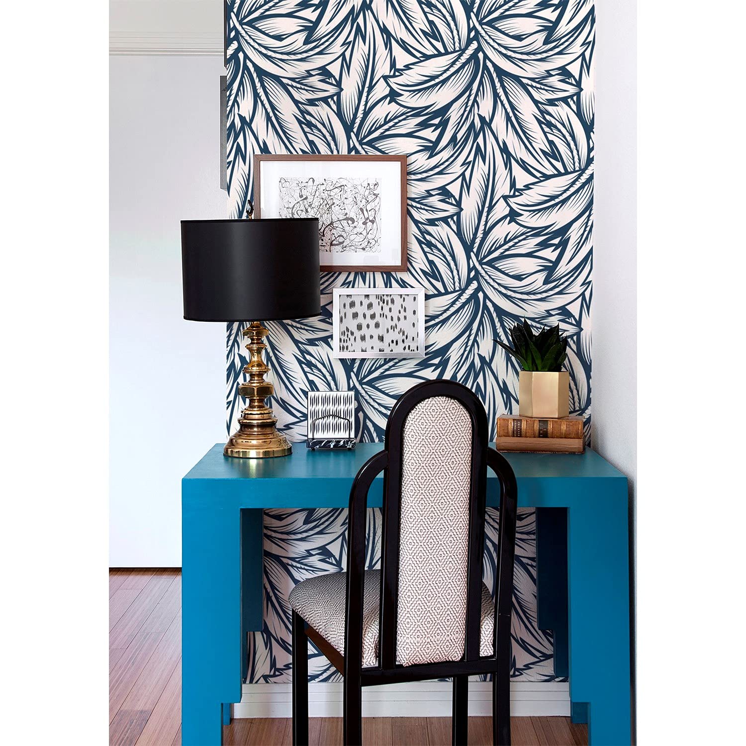 Stickers muraux Magic-Stick floral marine pour transformer l'ambiance de votre chambre