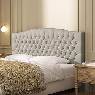 Velvet Upholstered Headboard King/Cal King Size Latest Model Wall Mount,...
