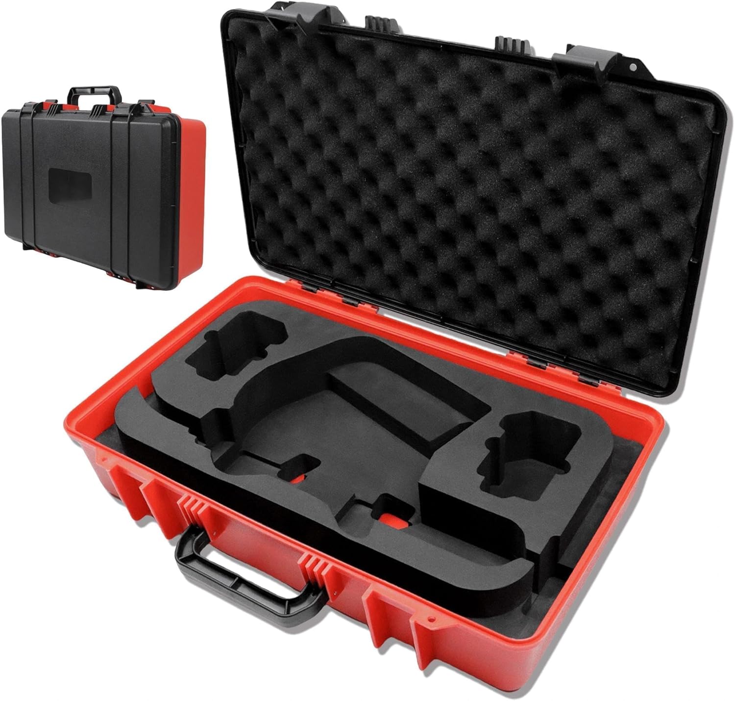 Hard Shell Case Compatible with Grease Gun 2646 Series 2-Spd, Portable Tool Bag with EVA Insert, Hose Slot, Dual 5.0 Battery Storage, Not Compatible with 2446 Series Grease Gun