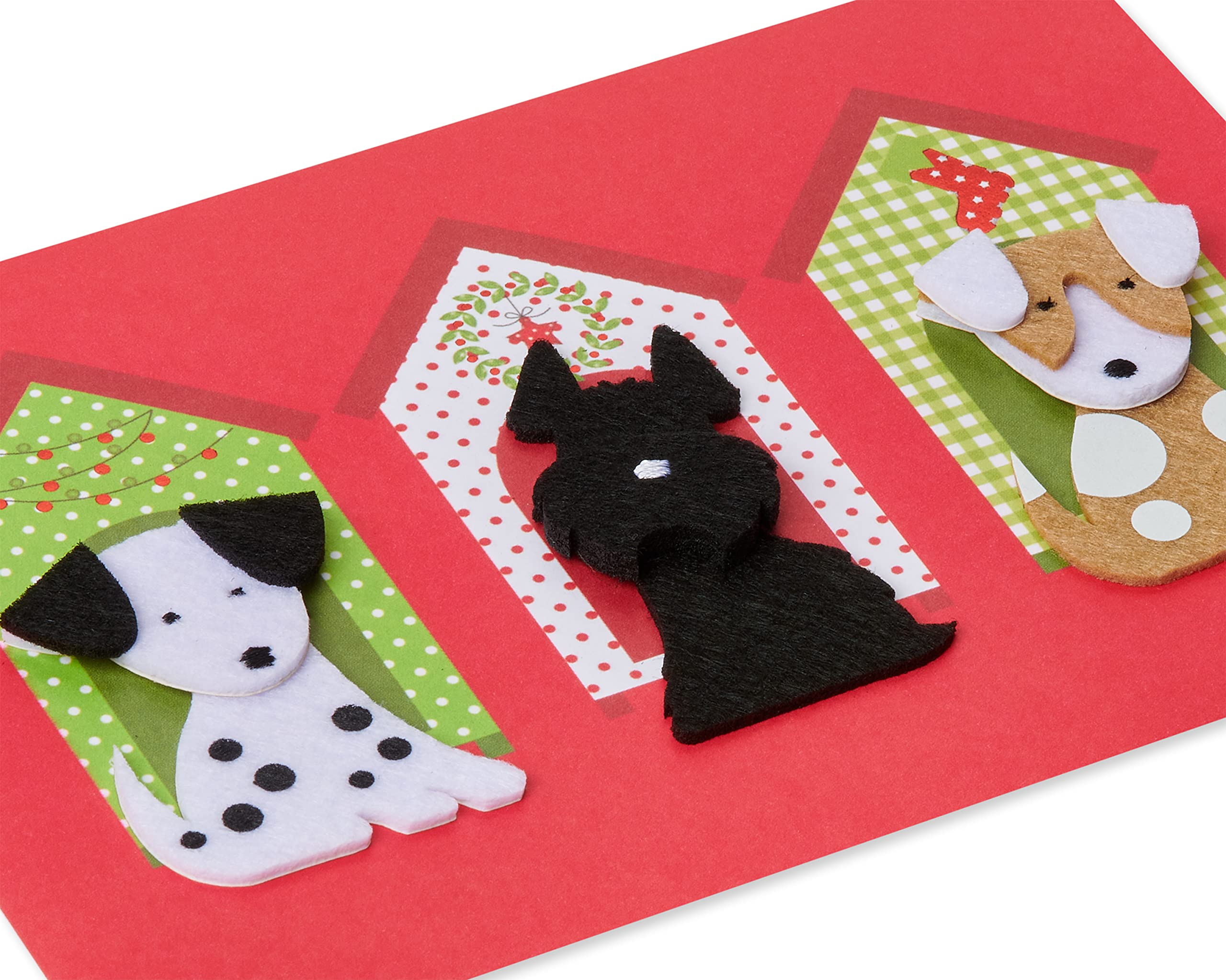 Ops! Gli auguri di Natale di questo cane sono andati un po' fuori controllo