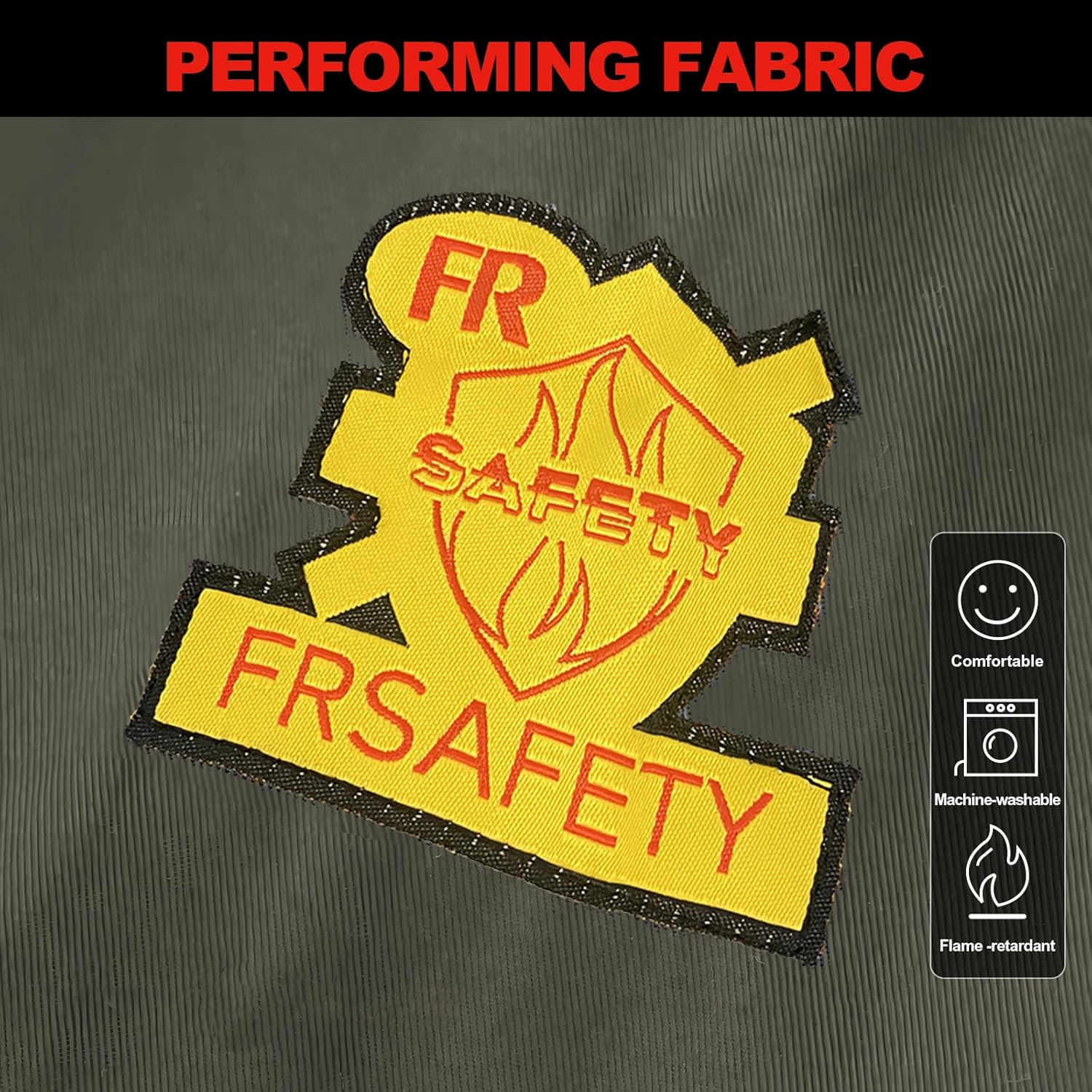 FR Shirts for Men 7oz Hi Vis Fire Resistant Shirts CAT2 Welding Shirt 100% Cotton Flame Resistant Shirt Dark Green(Small) - Image 4