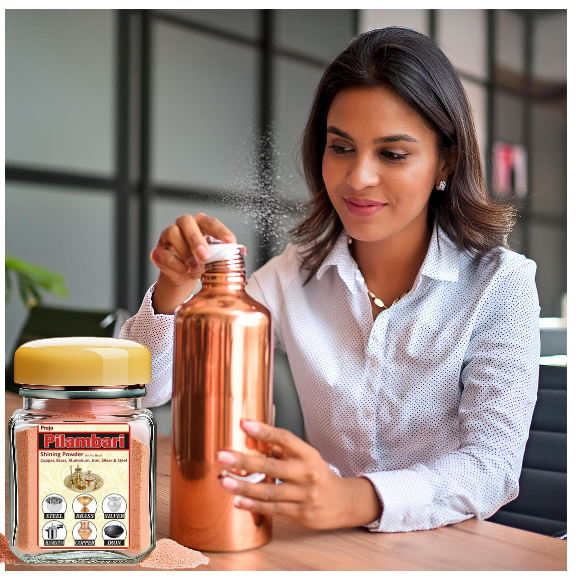 Pitambari Shining Powder for 6 metals (copper,brass, aluminium, iron, silver,steel) 200gms,Pack of 1 (B0D6X36G6G) Amazon Price History, Amazon Price Tracker