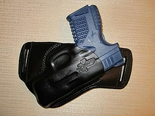 Braids Holsters Fits XDS 3.3 9 & 45 Cal. Leather,SOB,OWB Belt Holster, R Hand,Ultra Slim Design