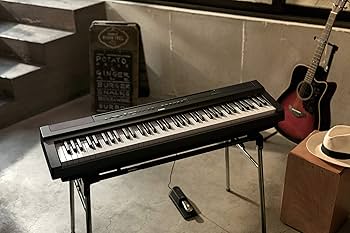 Yamaha P-121B 73-Key Digital Piano, Black : Amazon.in: Musical