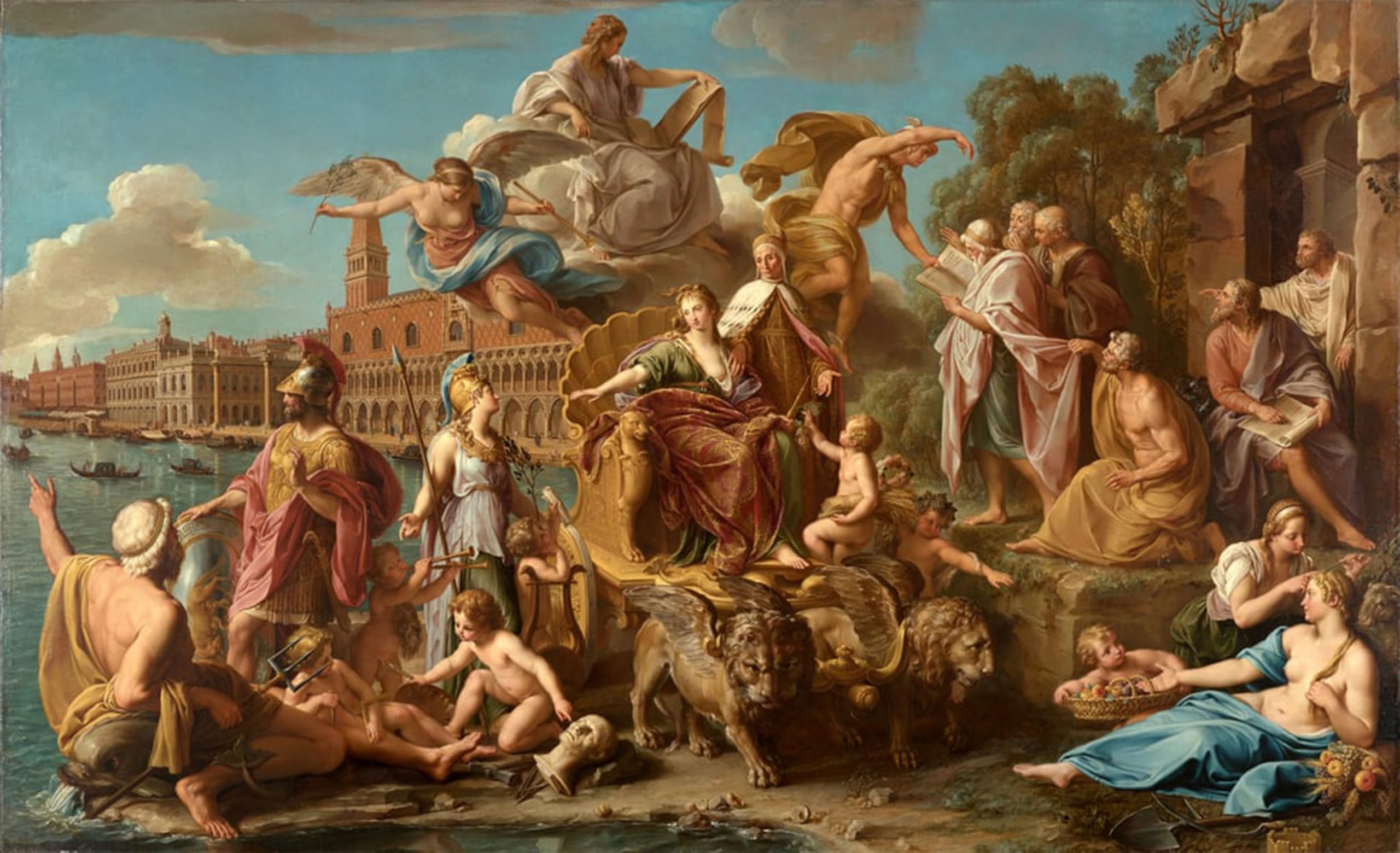 ARTXLXXBN Famous Art Print Poster Vintage Wall Art Canvas Picture Painting Poster Workart by Pompeo Girolamo Batoni Canvas Art Poster for Home Decor 60x90cm