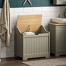 Bath Vida Priano Grey Wooden Bathroom Wardrobe