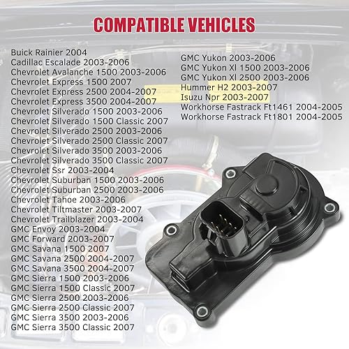 Miniatura 2 de Sensor de posición del acelerador Sensor TPS 977-000 217-2293 Compatible con Silverado Express Suburban 1500 Tahoe Trailblazer Yukon Envoy Savana