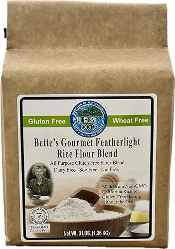 Authentic Foods Bette's Featherlight Mezcla de harina de arroz - 3lb
