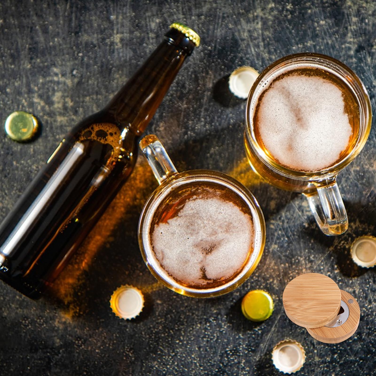 Gepersonaliseerde Bieropener | met Naam en Iconen
