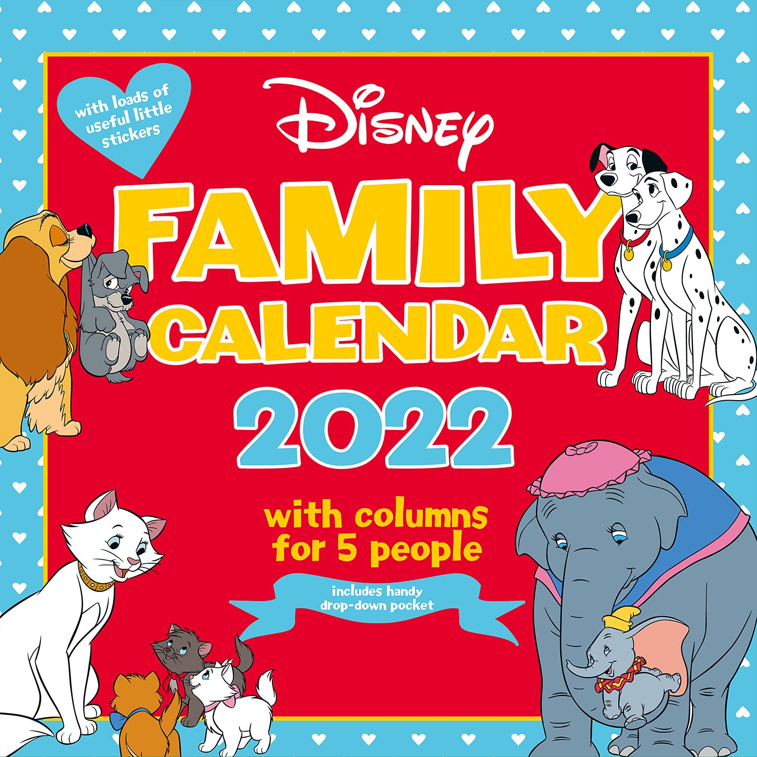 Buy Official Disney Classics 2022 Calendar Month To View Family Wall