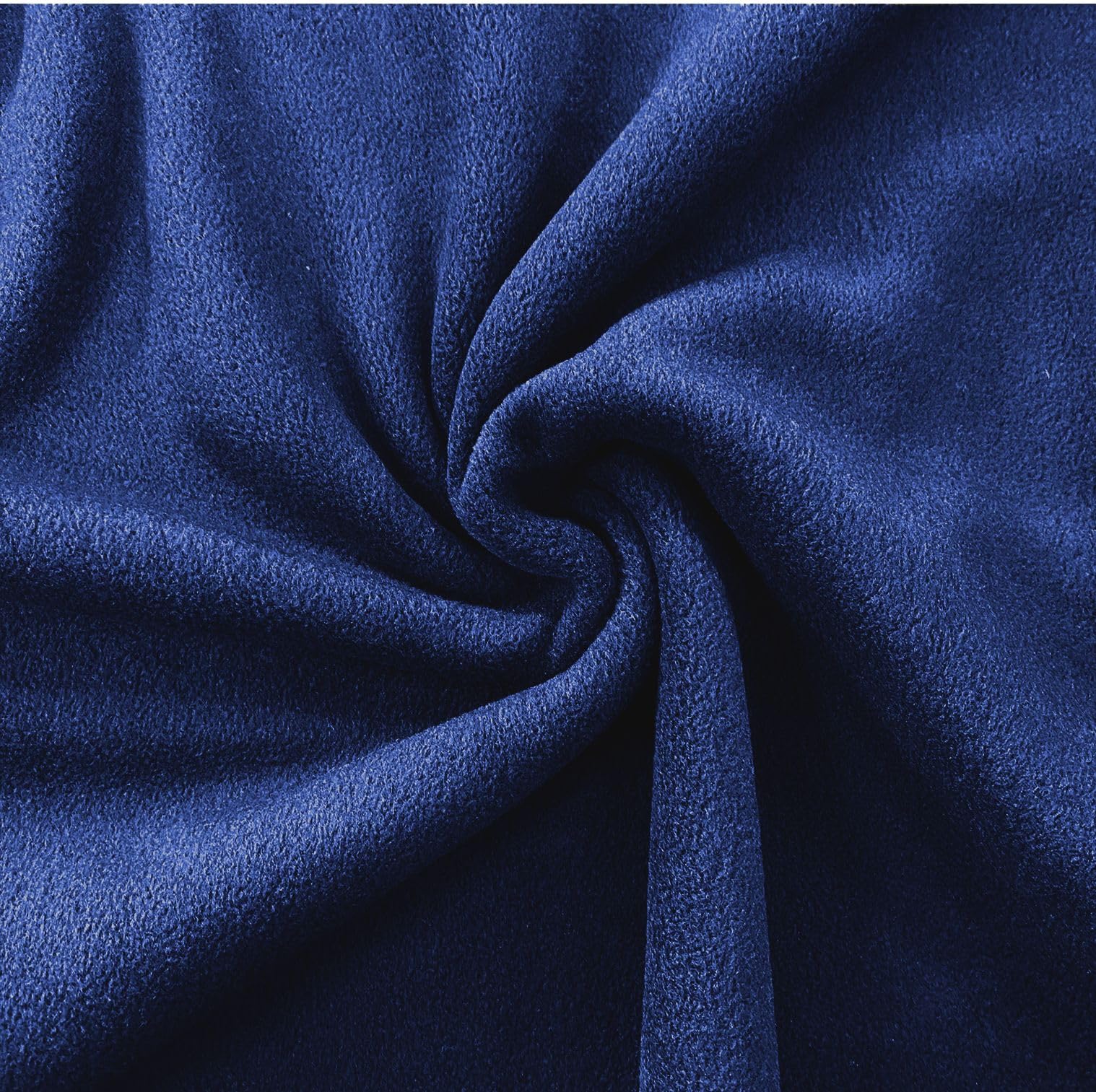 Antipil Plain Fleece 60" Wide 150cm - (Per Metre) (Navy)
