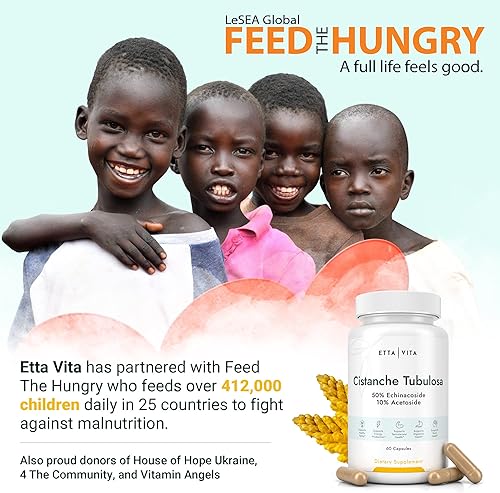 Miniatura 6 de Cápsulas Potentes de Cistanche Tubulosa (500 mg) Respuesta al estrés, Estado de ánimo y apoyo al cortisol (2 veces potente 50% equinacósido/10%