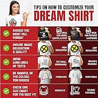 Vista 6 de Camiseta personalizada para adultos, diseño central y frontal, solo agregar al carrito y agregar tu propio texto y diseño personalizado”.