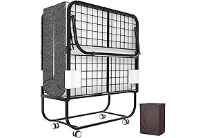 Karcog Rollaway Truck Bed Cot: Expandable Guest Bed for On-the-Go Comfort