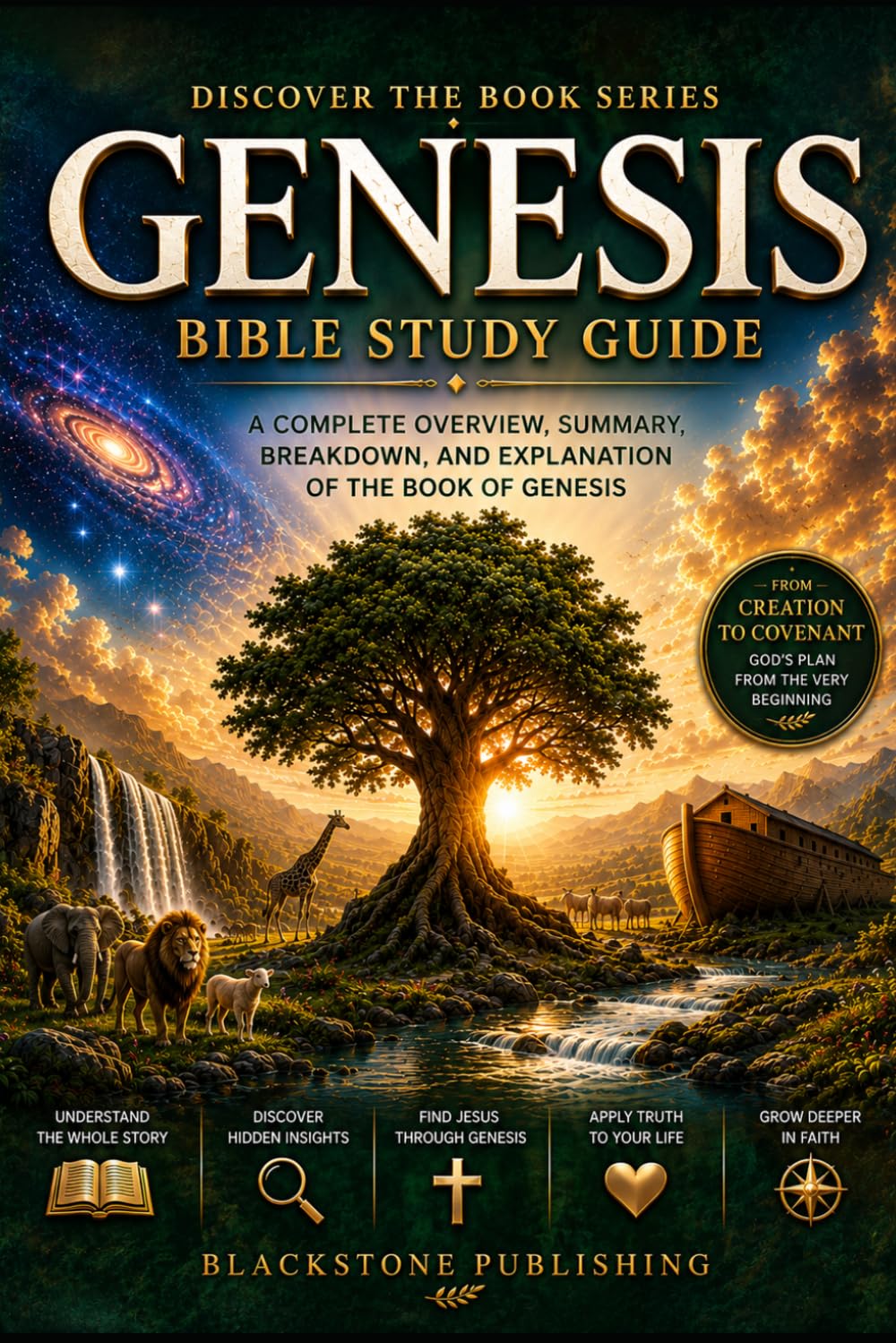 Genesis Bible Study Guide: A Complete Overview, Summary, Breakdown and Explanation of the Book of Genesis (Discover The Book Series)