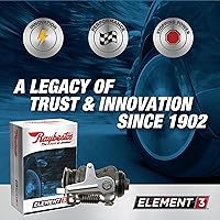 Vista 5 de Raybestos Element3 Cilindro de rueda de freno de tambor trasero de repuesto automotriz para Chevrolet seleccionado (WC14497)