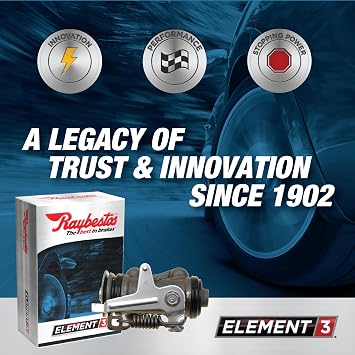 Raybestos Element 3 Automotive Replacement Rear Drum Brake Wheel Cylinder for Select Chevrolet, GMC (WC370200)