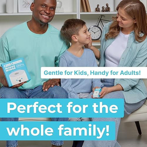 Miniatura 9 de Impossibly Compact - Toallitas desechables de viaje, 99.5% de agua y aloe, seguras para pieles sensibles, hipoalergénicas y sin perfume, esenciales