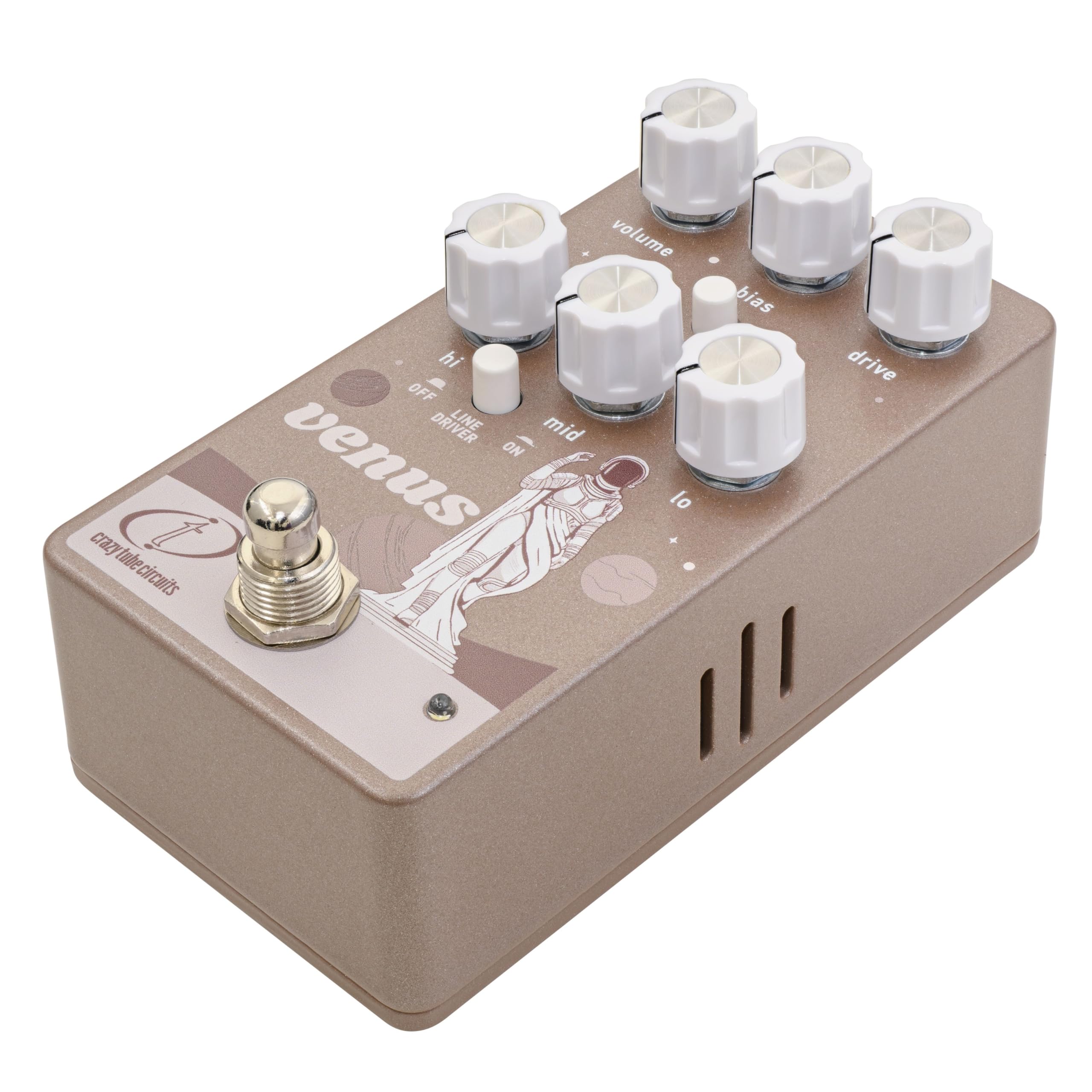 Amazon.com: Crazy Tube Circuits Venus Overdrive Effects Pedal