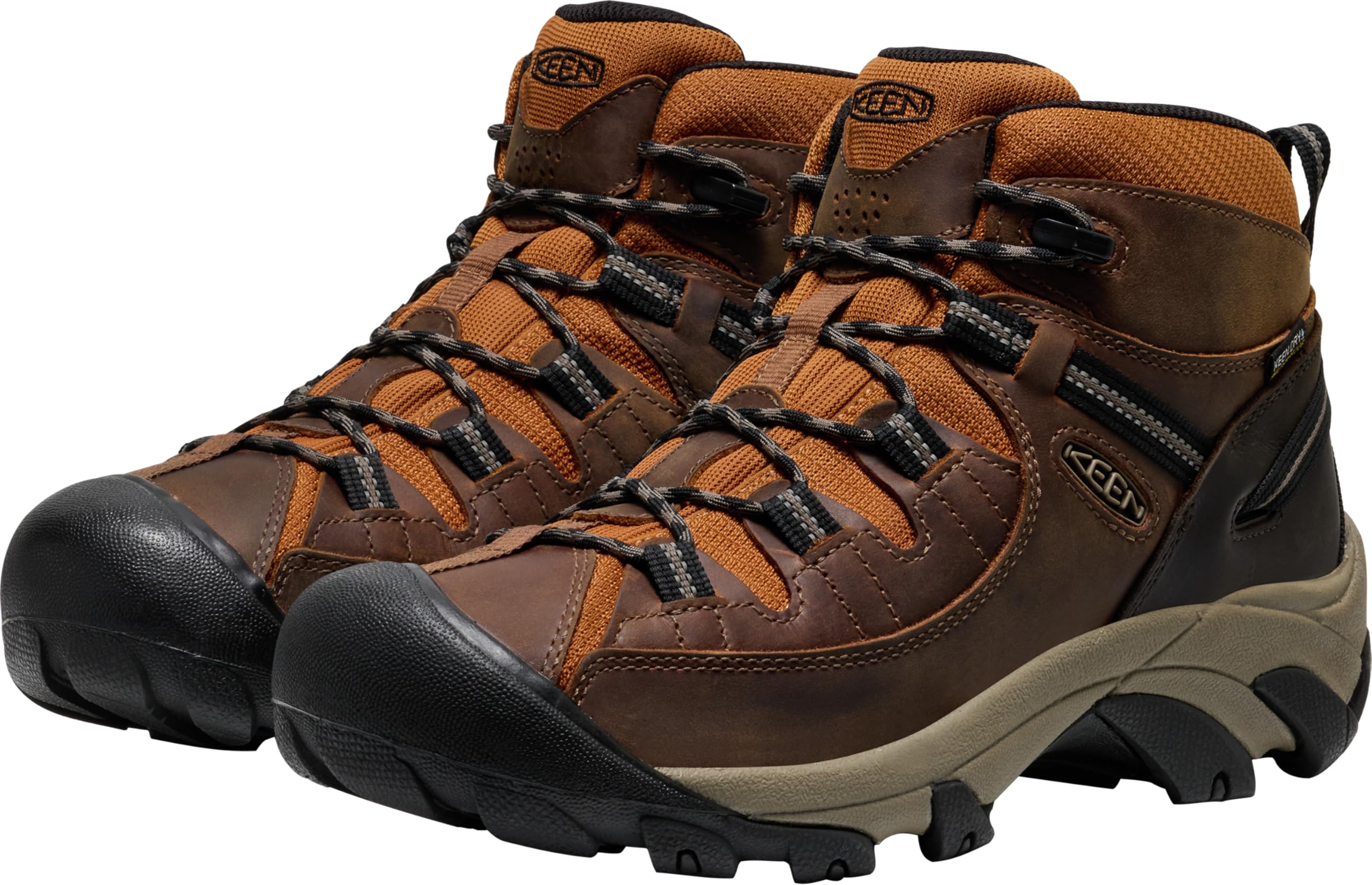 KEEN Mens Targhee 2 Mid Height Waterproof Hiking Boots product thumbnail 4