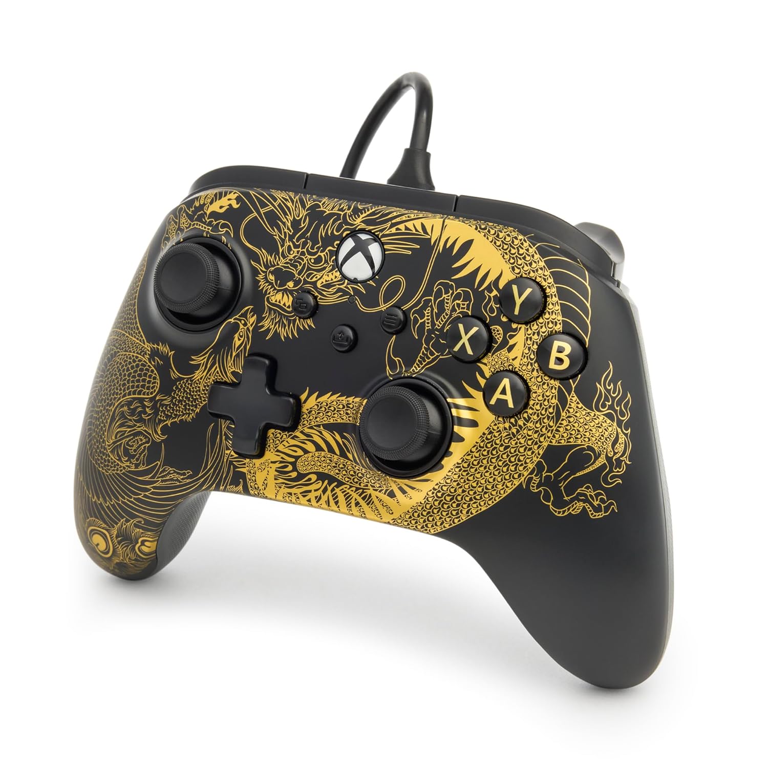 PowerA Advantage Wired Controller für Xbox Series X|S und Windows 10/11 - Dragon & Phoenix, Gamepad, Schnurgebundener Videogamecontroller, Gaming Controller, USB-C - Image 5