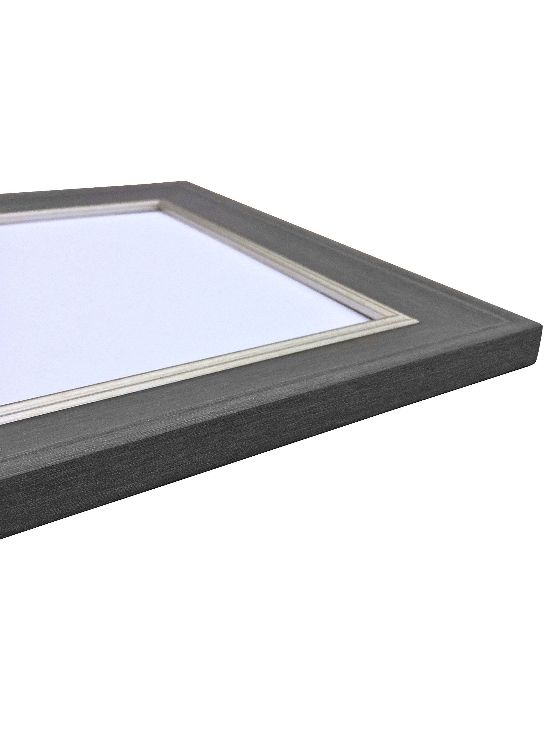 FRAMES BY POST Scandi Slate Grey Picture Photo Frame 40cm x 40cm — view 2