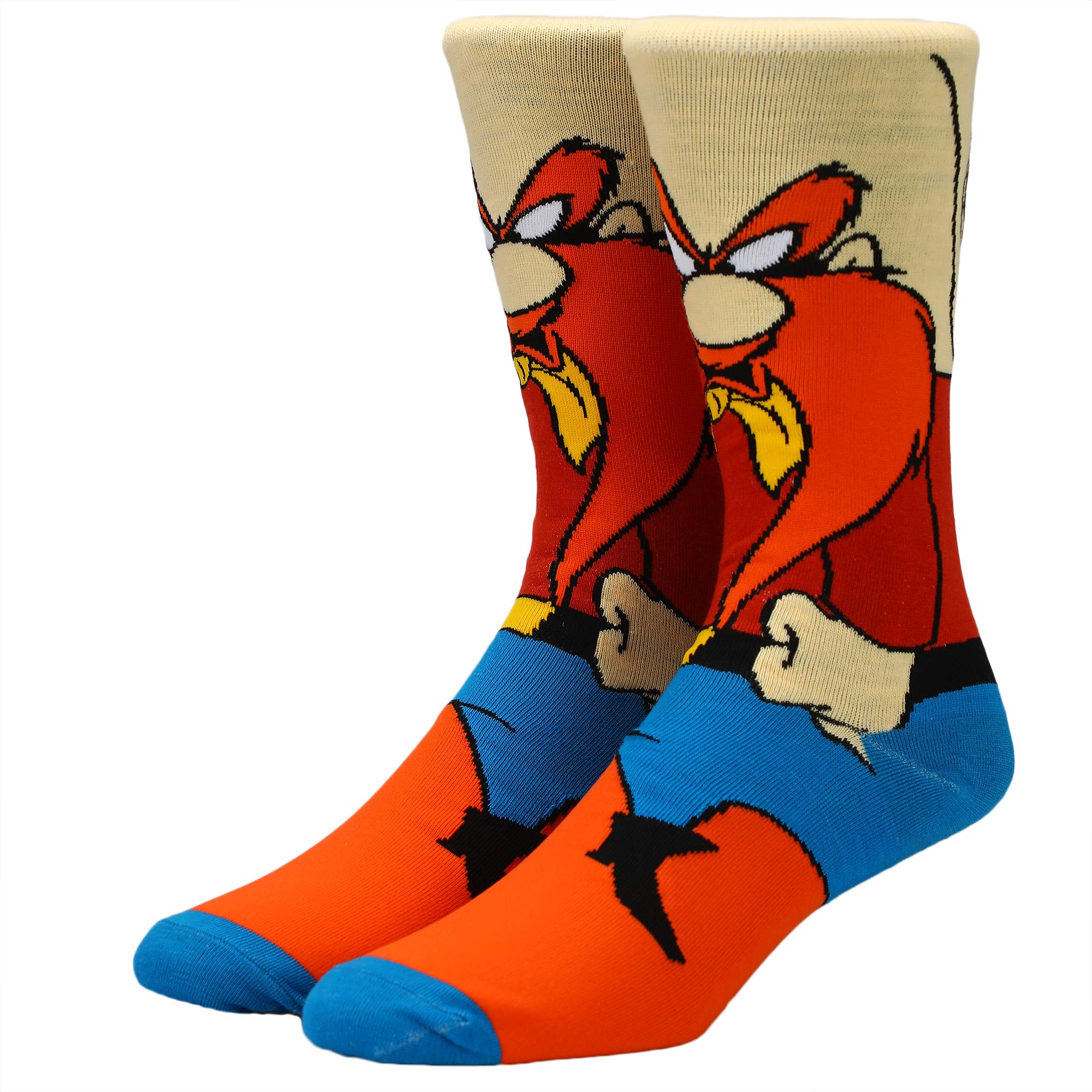 Bioworld Looney Tunes Yosemite Sam 360 Character Socks
