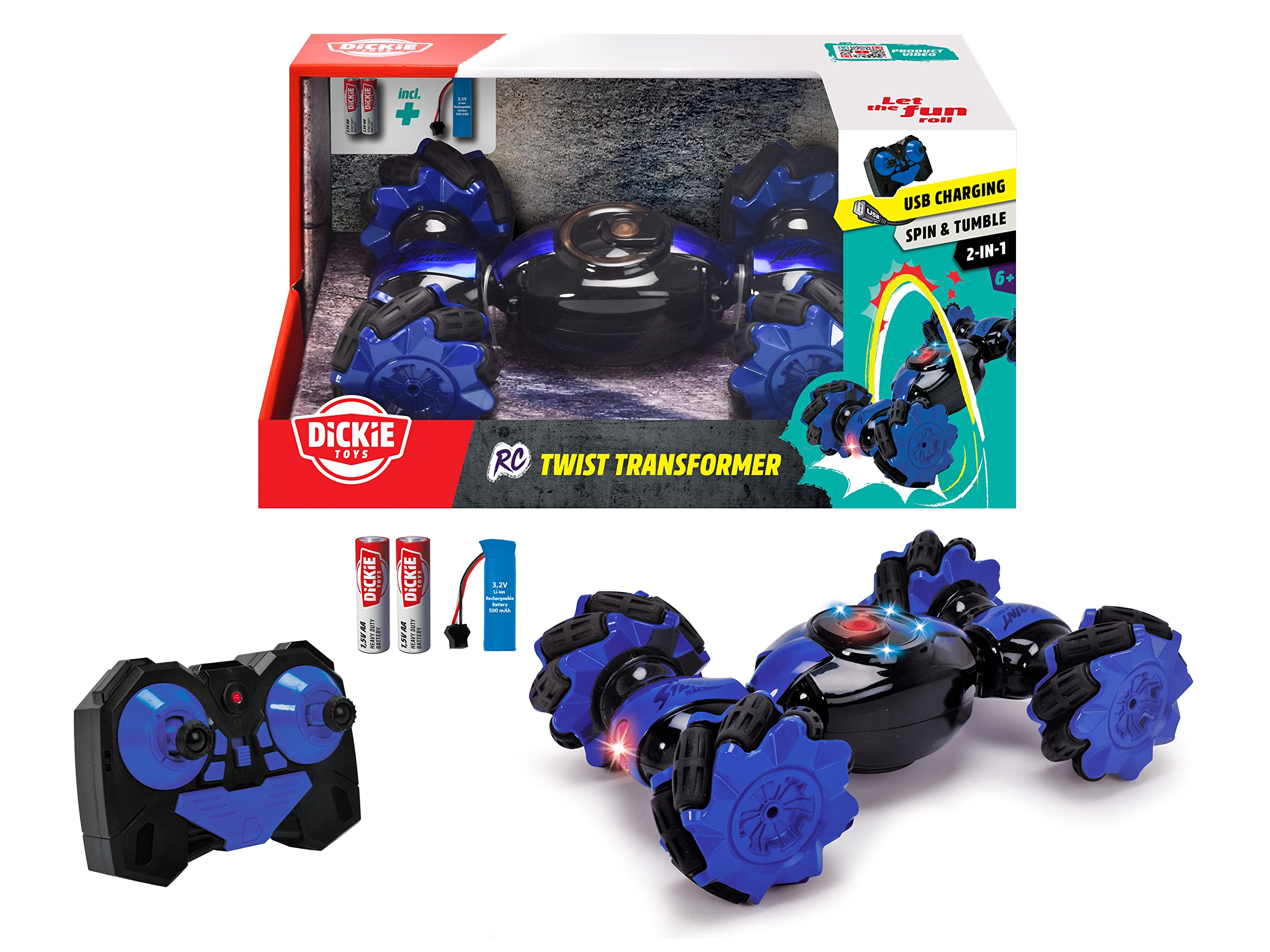 Dickie Toys 201105005 RC Twist Transformer