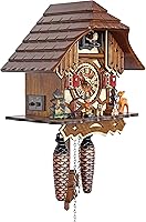 Vista 2 de Reloj de cuco de cuarzo - La casa de entramado de madera AH 20 QM
