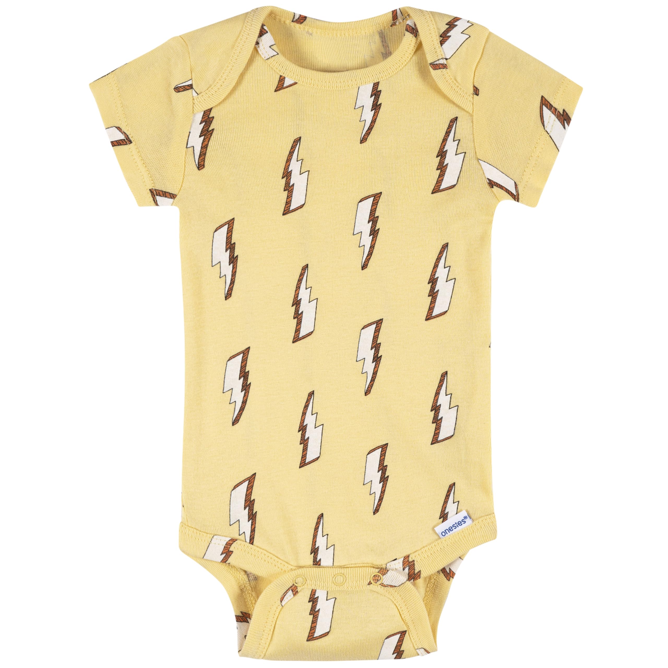 Onesies Brand baby-boy 8-pack Short Sleeve Mix & Match Bodysuits, Hello Friends, 6-9 Months