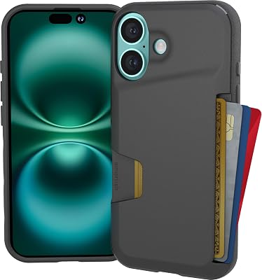 Smartish® iPhone 16 Wallet Case - Wallet Slayer Vol. 1 [Slim - best iphone 16 wallet case