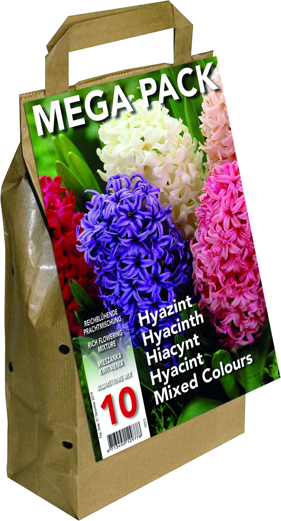 Hyacinths Big Buy Value Pack / Mixed Colours (Packs of 10)