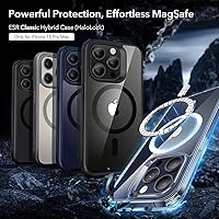 Vista 2 de ESR para iPhone 15 Pro Max, Funda Compatible con MagSafe, Protección de Grado Militar, Resistente al Amarilleo, Parte Posterior Resistente a