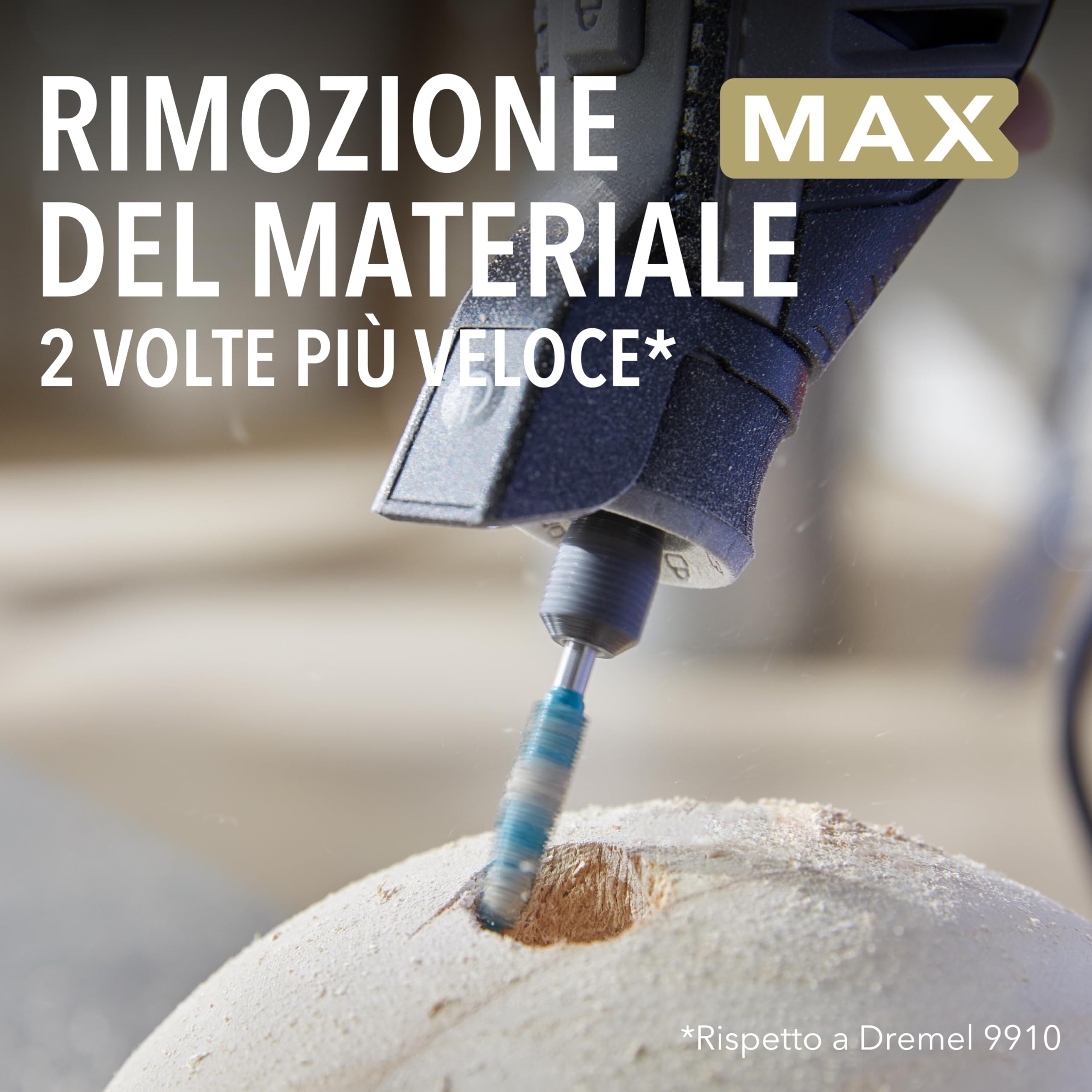 Punta Per Intaglio Dremel MAX 9953 - Larghezza 9.5 Mm, Acciaio Inox, Per Legno, Plastica, Gomma E Schiuma - Foto 12