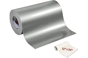 ORACAL 651 Gloss Silver Vinyl, 12 x 6 for Your Dazzling Crafts