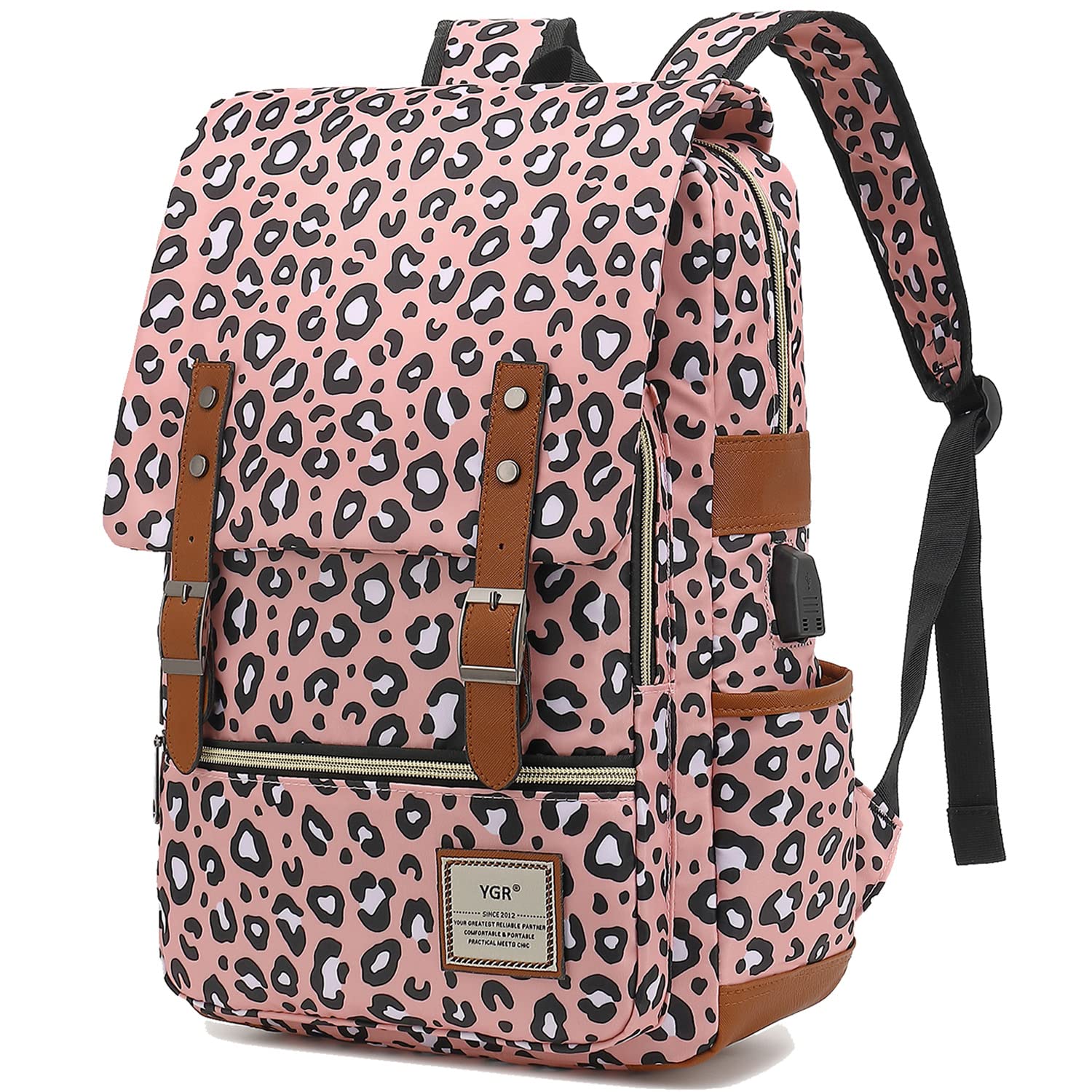 YGR Floral Laptop Backpack for Women, Female, School, Travel, Business, Outdoor Sports, Office, Work