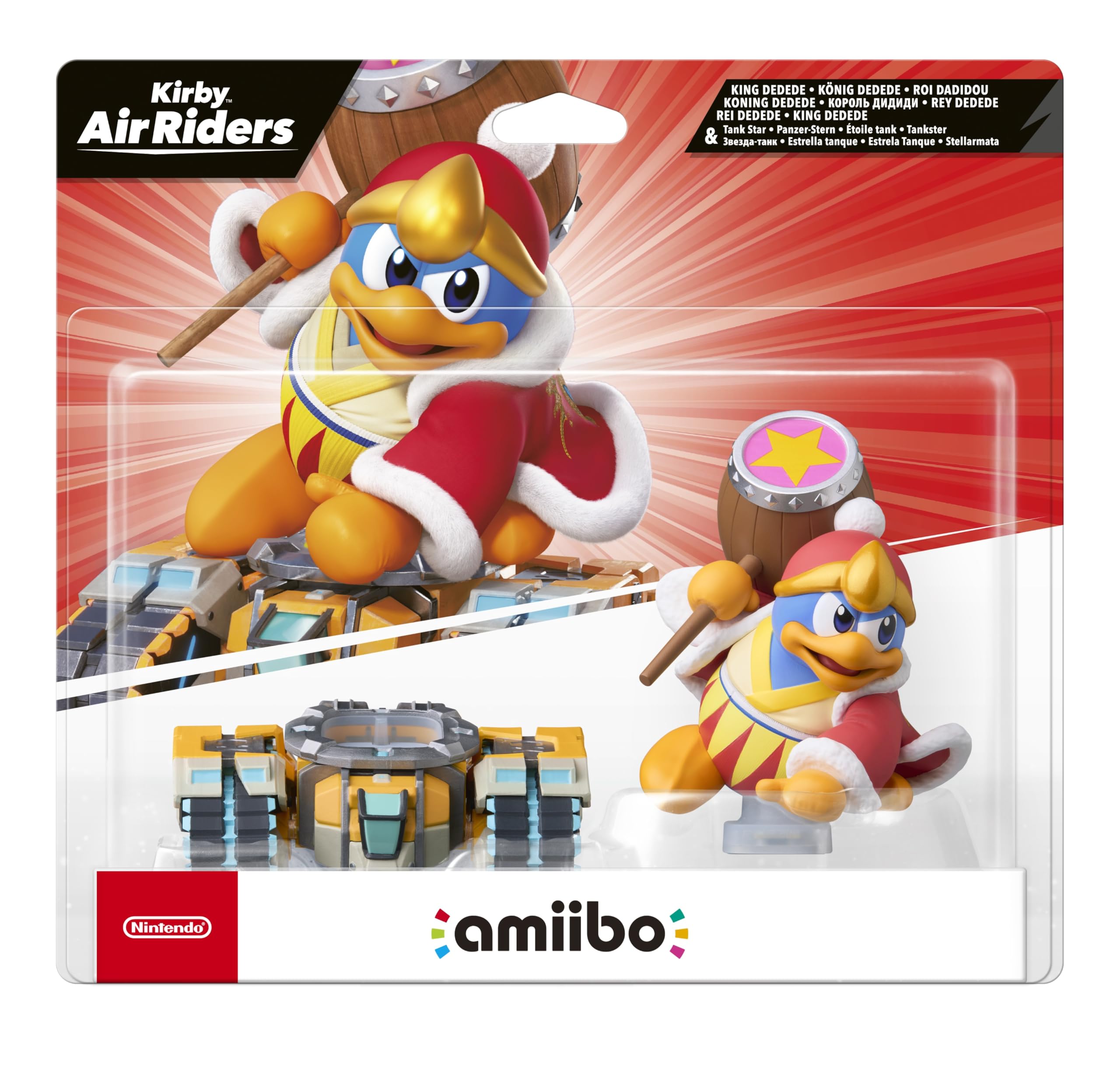 amiibo König Dedede & Panzer-Stern Kirby Air Riders