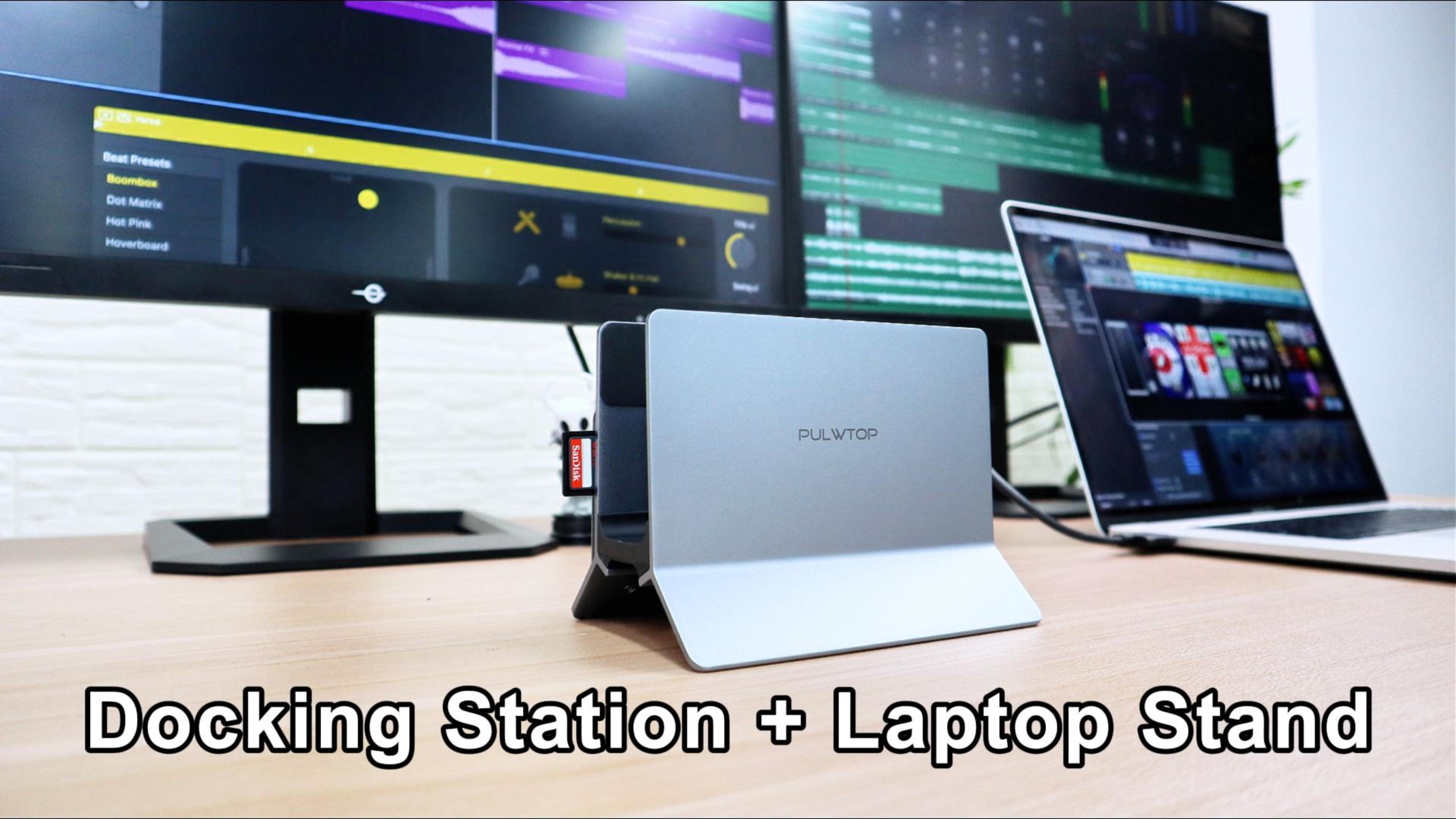 Amazon.com: PULWTOP MacBook Docking Station Dual Monitor 4K@60Hz