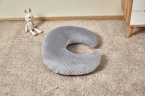 Miniatura 6 de Almohada de lactancia para bebés de talla grande y posicionador corporal para lactancia materna y alimentación con biberón, almohadas ultrasuaves