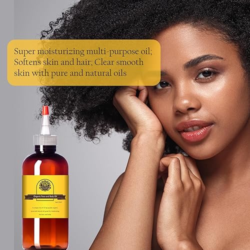 Miniatura 3 de Aceite orgánico facial y corporal Mezcla única de 12 aceites portadores orgánicos vírgenes  Úselo tal como está o para hacer lociones, mantecas