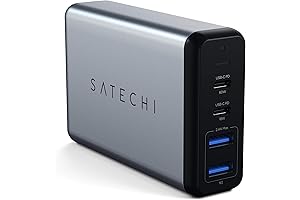 Satechi 75W Dual Type-C PD Travel Charger: Empower Your Devices on Every Adventure