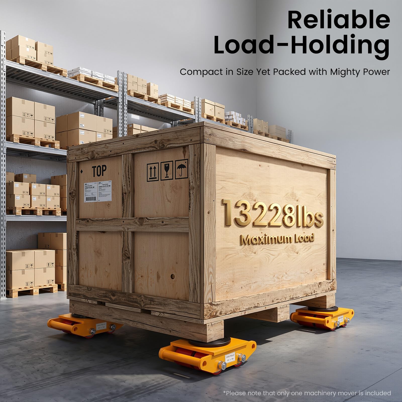 Rolki pancerne 6T zawieszenie transportowe, 29 x 21,5 x 10 cm, rolka